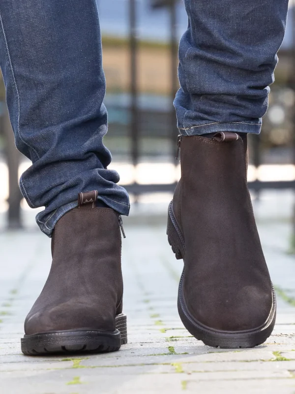Jean Paul Skoletter Og Boots>– Mondi Suede Brown