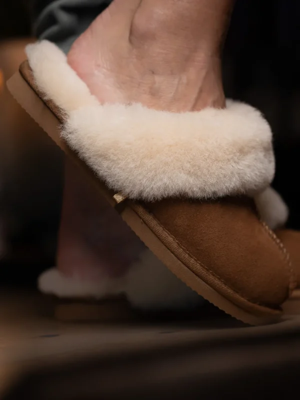 Jean Paul Tøfler>– Pantoufle Cognac