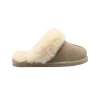 Jean Paul Tøfler>– Pantoufle Sheepskin Feather Grey