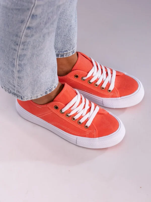 Jean Paul Sneakers>– Voie Mandarin Red