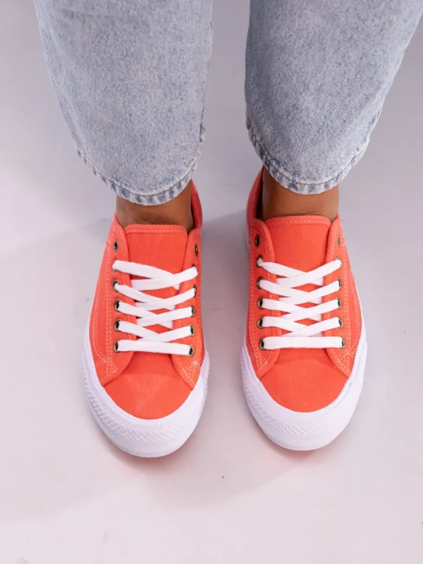 Jean Paul Sneakers>– Voie Mandarin Red