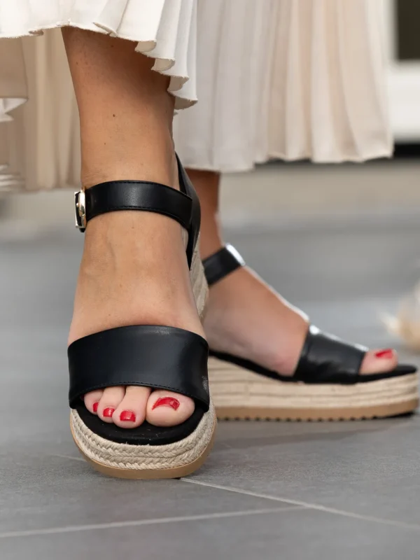 Roberto Rosso Sandaler>Lili Wedge Black