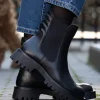 Roberto Rosso Skoletter Og Boots>Livo Leather Chelsea Black