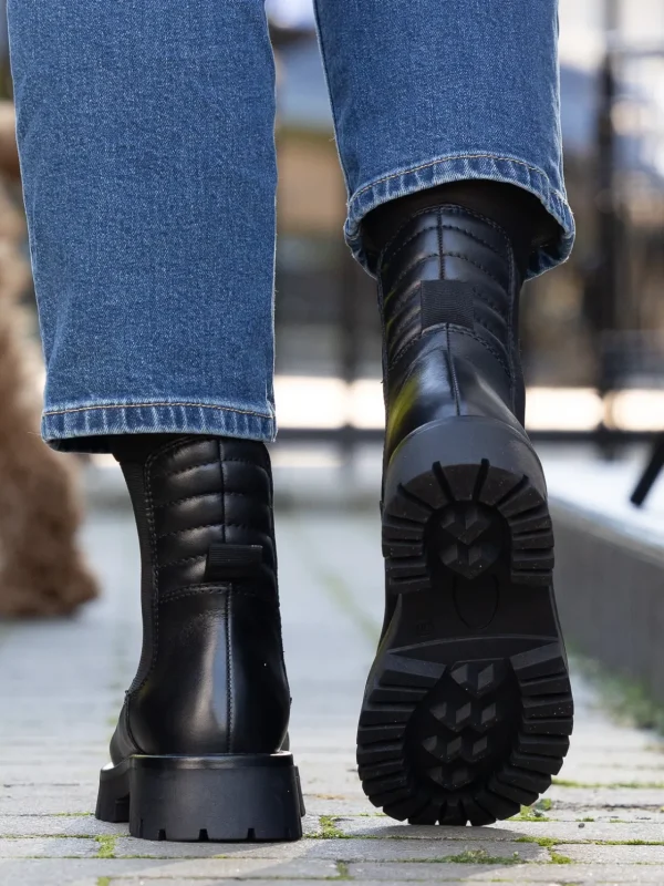 Roberto Rosso Skoletter Og Boots>Livo Leather Chelsea Black