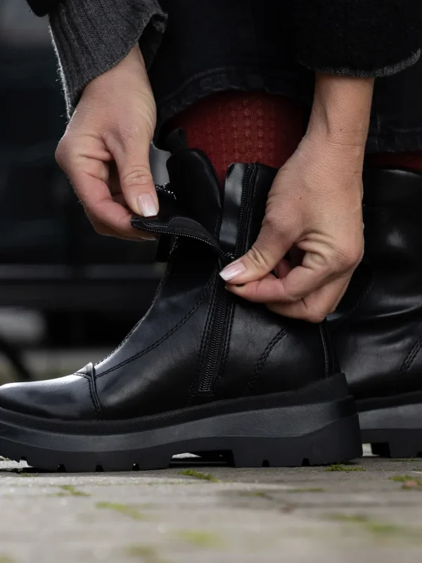 Roberto Rosso Skoletter Og Boots>Lorely Black