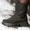 Roberto Rosso Vintersko | Skoletter Og Boots>Monto Vinterstøvel Saueskinn Black