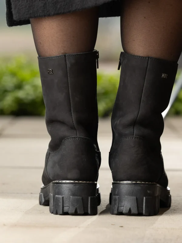 Roberto Rosso Vintersko | Skoletter Og Boots>Monto Vinterstøvel Saueskinn Black