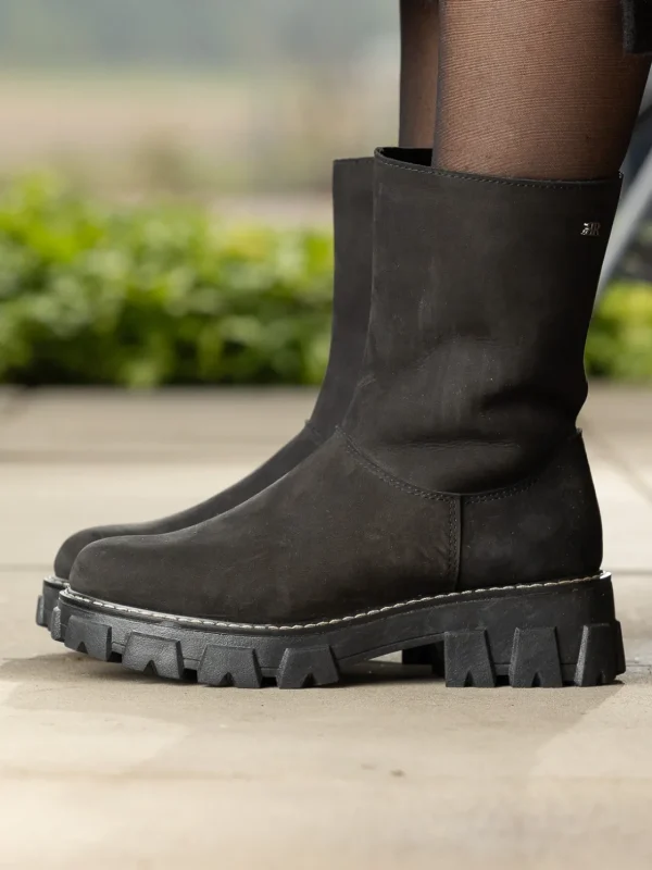 Roberto Rosso Vintersko | Skoletter Og Boots>Monto Vinterstøvel Saueskinn Black