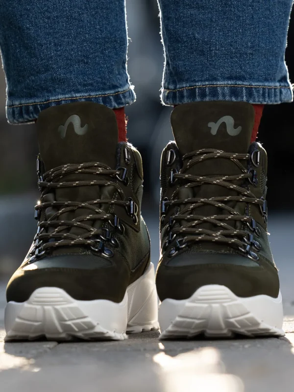 Noodles Vintersko | Skoletter Og Boots>– Chunko Hi Green
