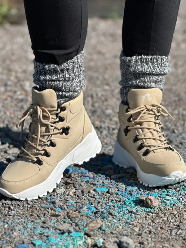 Noodles Skoletter Og Boots>– Chunko Hi Sand