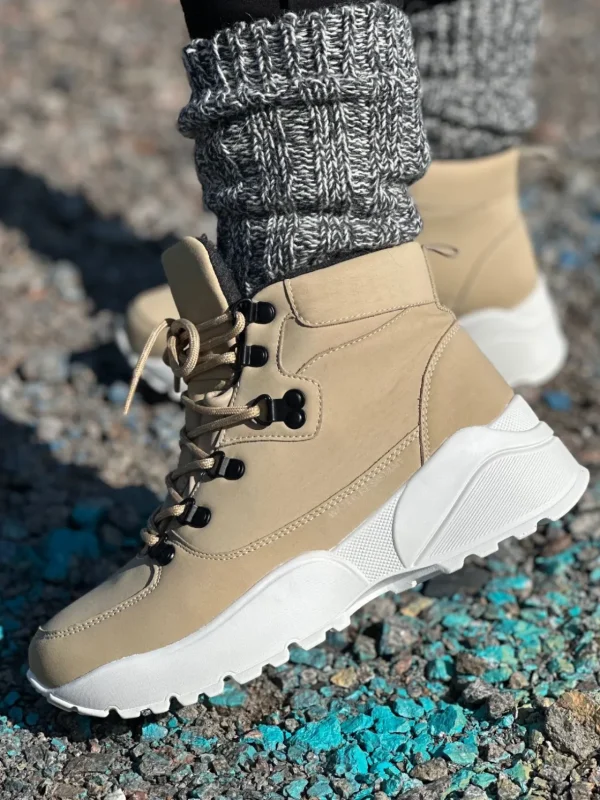 Noodles Skoletter Og Boots>– Chunko Hi Sand