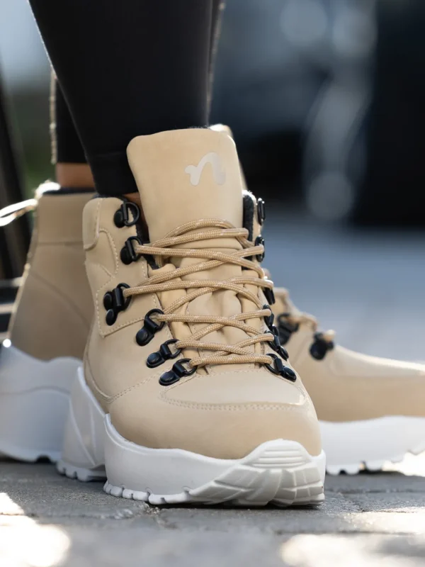 Noodles Skoletter Og Boots>– Chunko Hi Sand