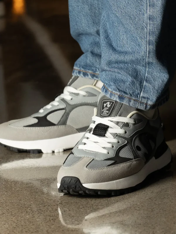 Noodles Sneakers>– Ding M Grey