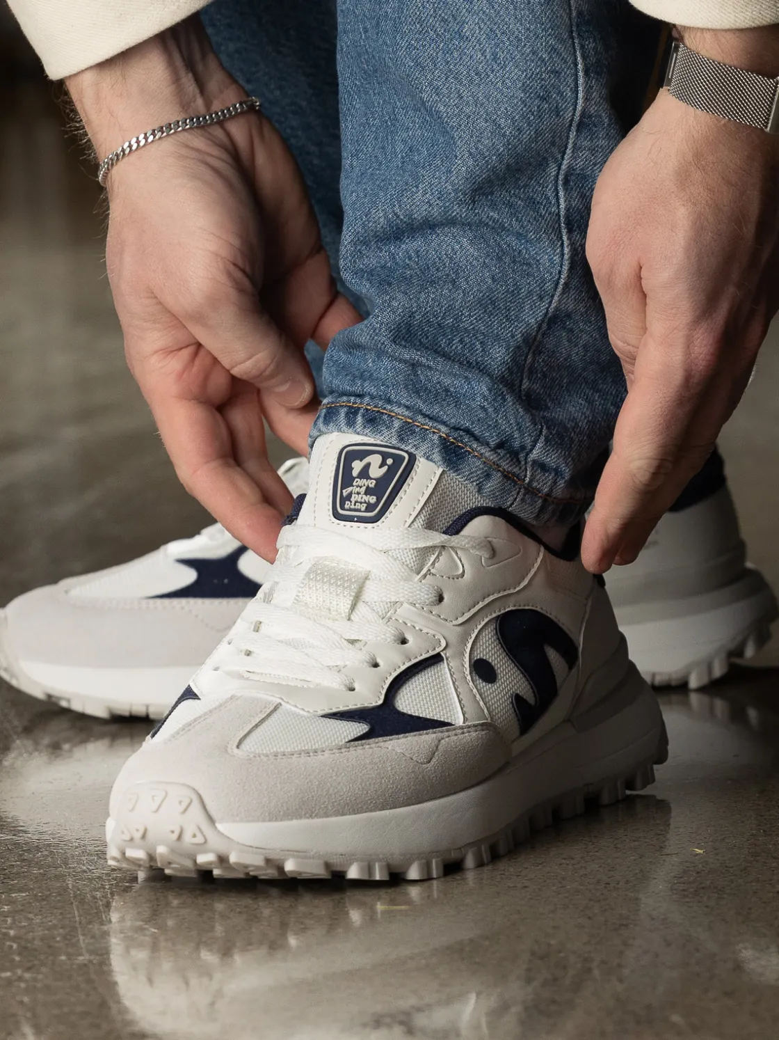 noodles__ding_m_white_nav_5.webp Noodles Sneakers>– Ding M White Navy