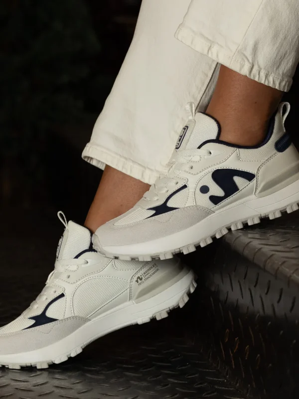 Noodles Sneakers>– Ding W White Navy
