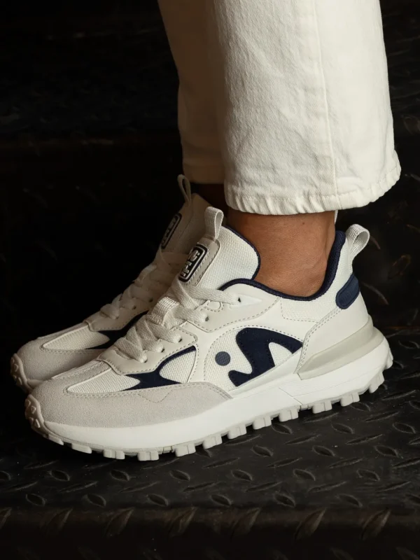 Noodles Sneakers>– Ding W White Navy
