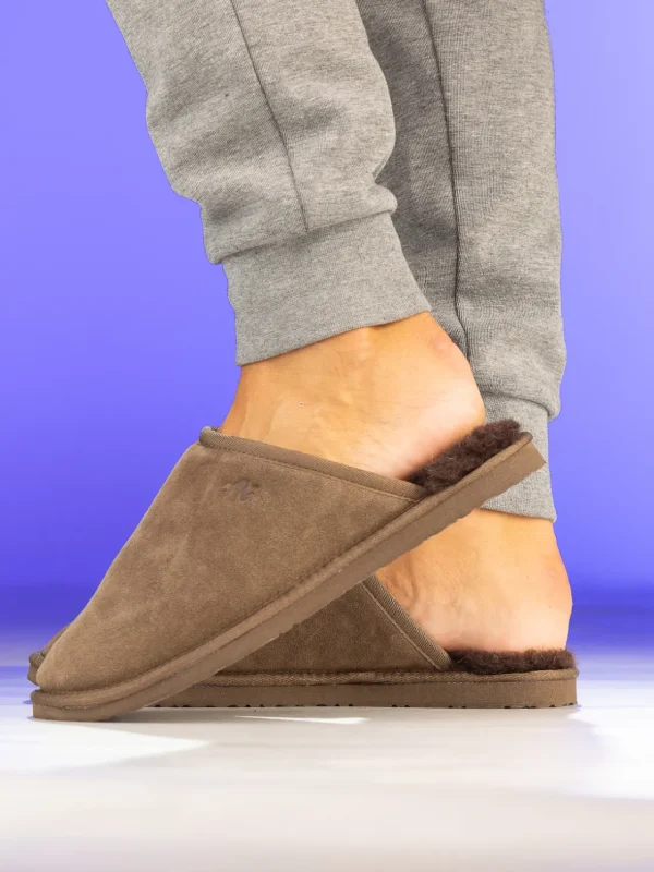 Noodles Tøfler>– Hut Wool Slipper Brown