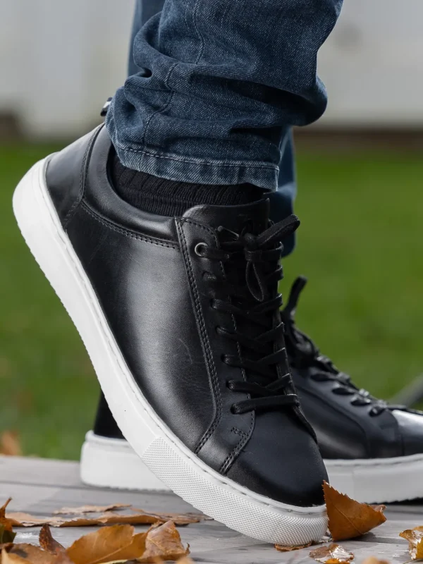 Noodles Sneakers>– Lightpoint Leather Black