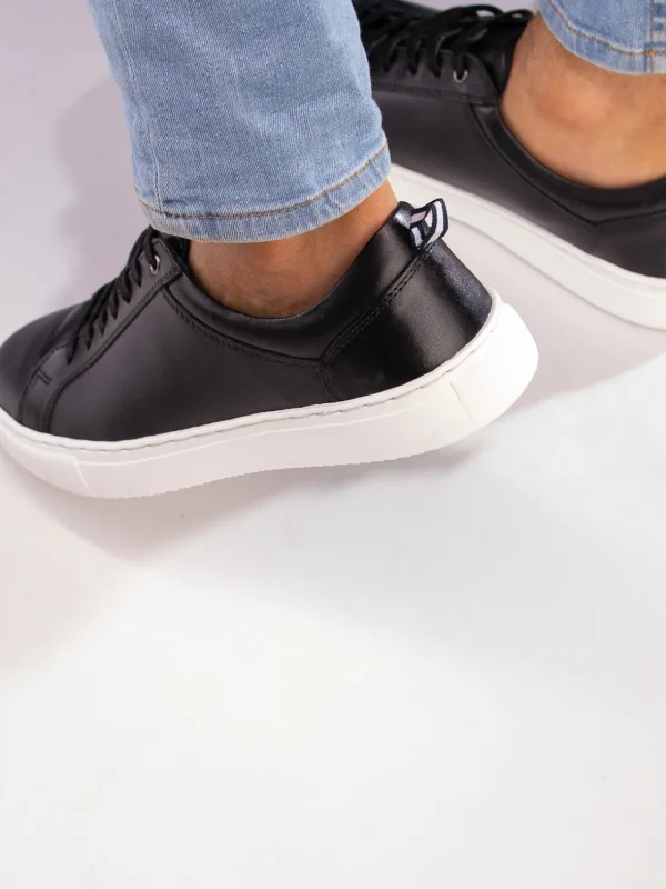 Noodles Sneakers>– Lightpoint Leather Black