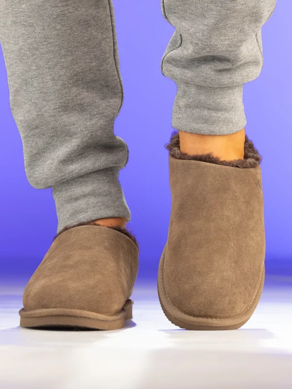 Noodles Tøfler>– Lodge Wool Slipper Brown