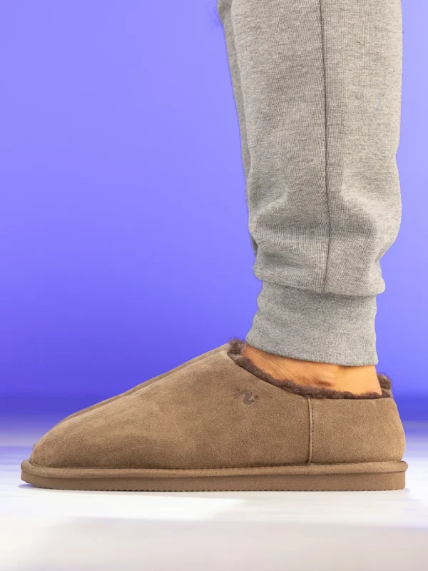 Noodles Tøfler>– Lodge Wool Slipper Brown