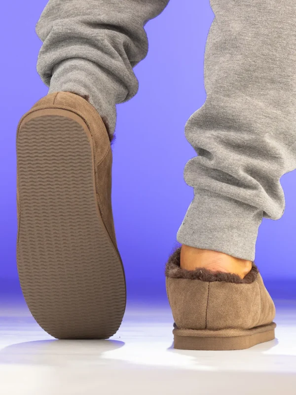 Noodles Tøfler>– Lodge Wool Slipper Brown