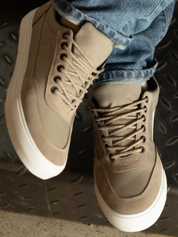 Noodles Sneakers>– Rigger Taupe