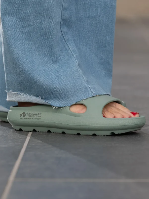 Noodles Sandaler>– Rodeo Foam Green
