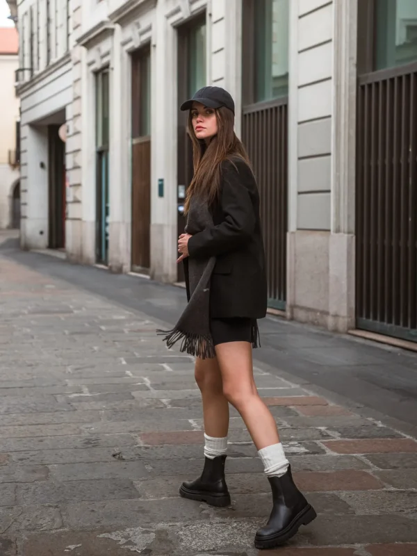 Roberto Rosso Skoletter Og Boots>Novara Black