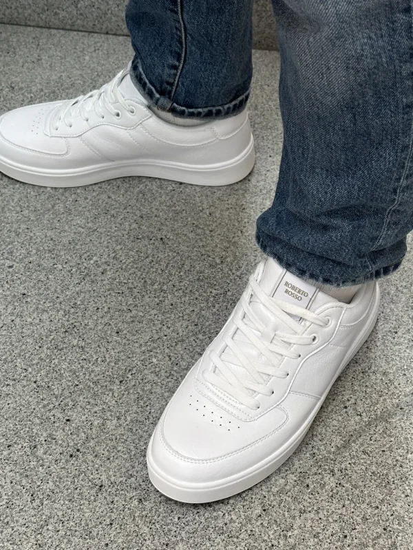 Roberto Rosso Sneakers>Orbito White