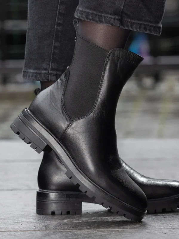 Roberto Rosso Skoletter Og Boots>Pratoo Leather Black