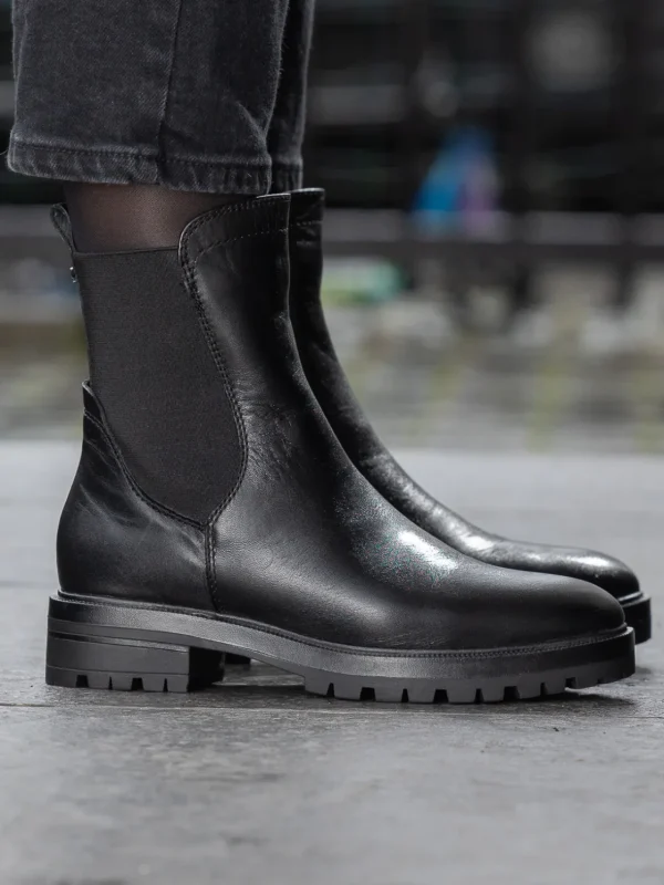 Roberto Rosso Skoletter Og Boots>Pratoo Leather Black