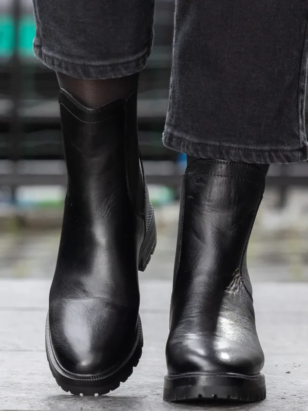 Roberto Rosso Skoletter Og Boots>Pratoo Leather Black