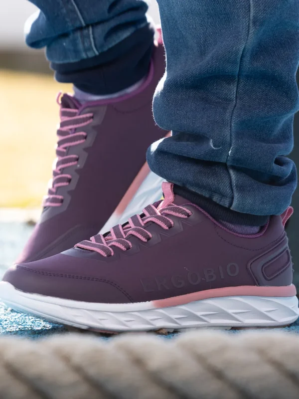 Ergobio Sneakers>– Action Jr. Purple Kids